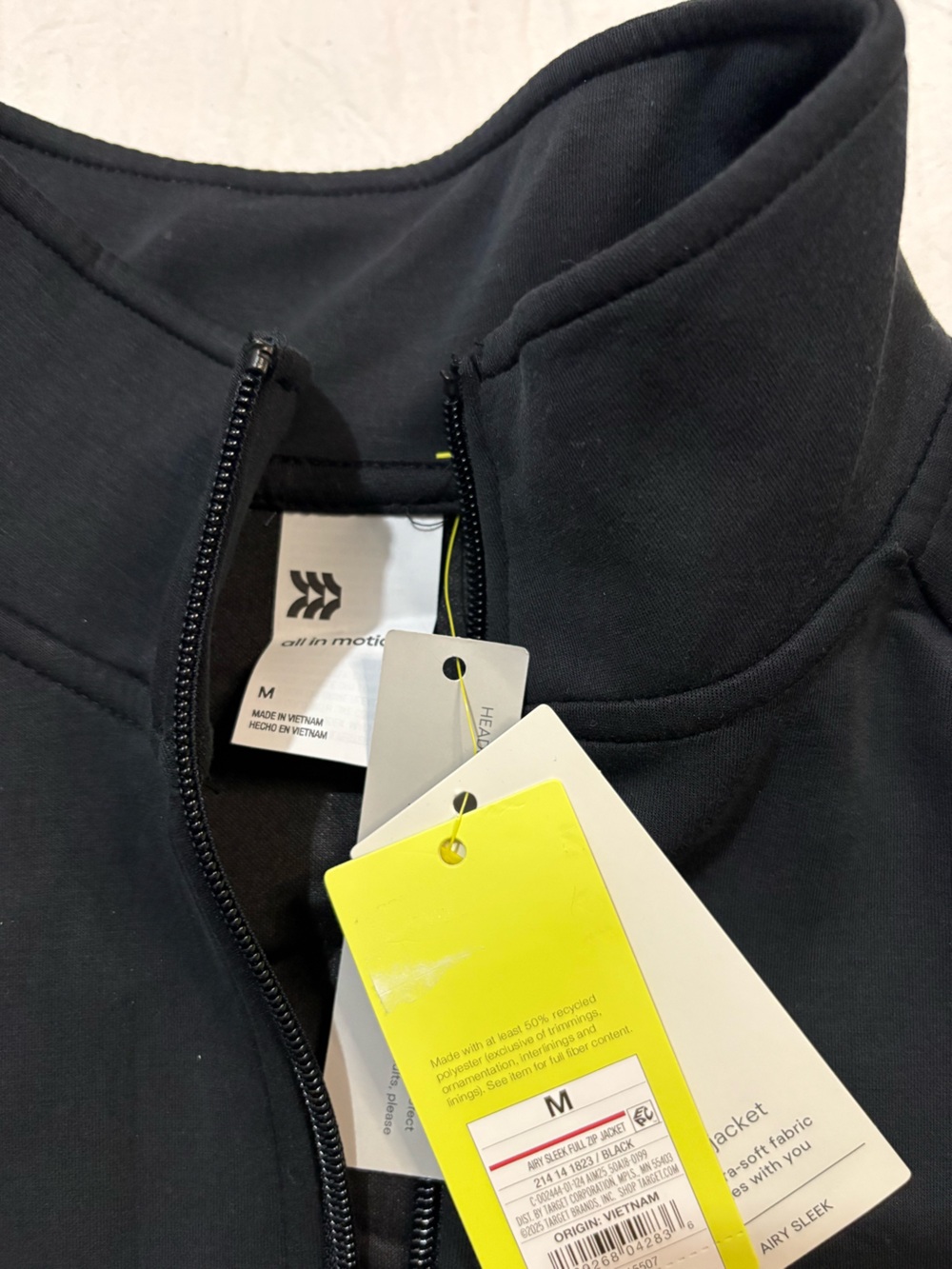 All in Motion Airy Sleek Full Zip Jacket - Picture 7 of 8